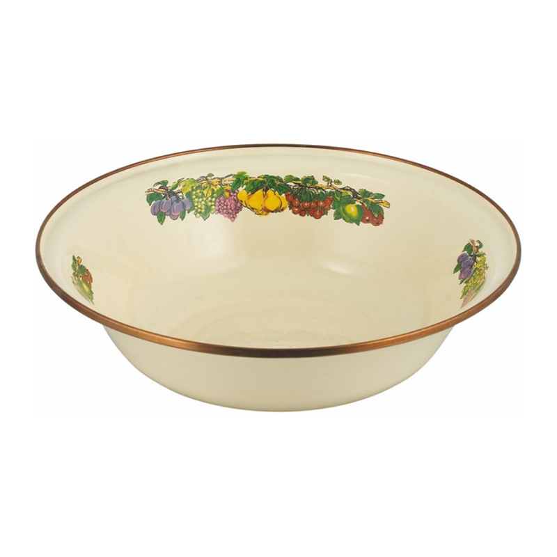 Emailat din oțel inoxidabil bazin de spălare a jante