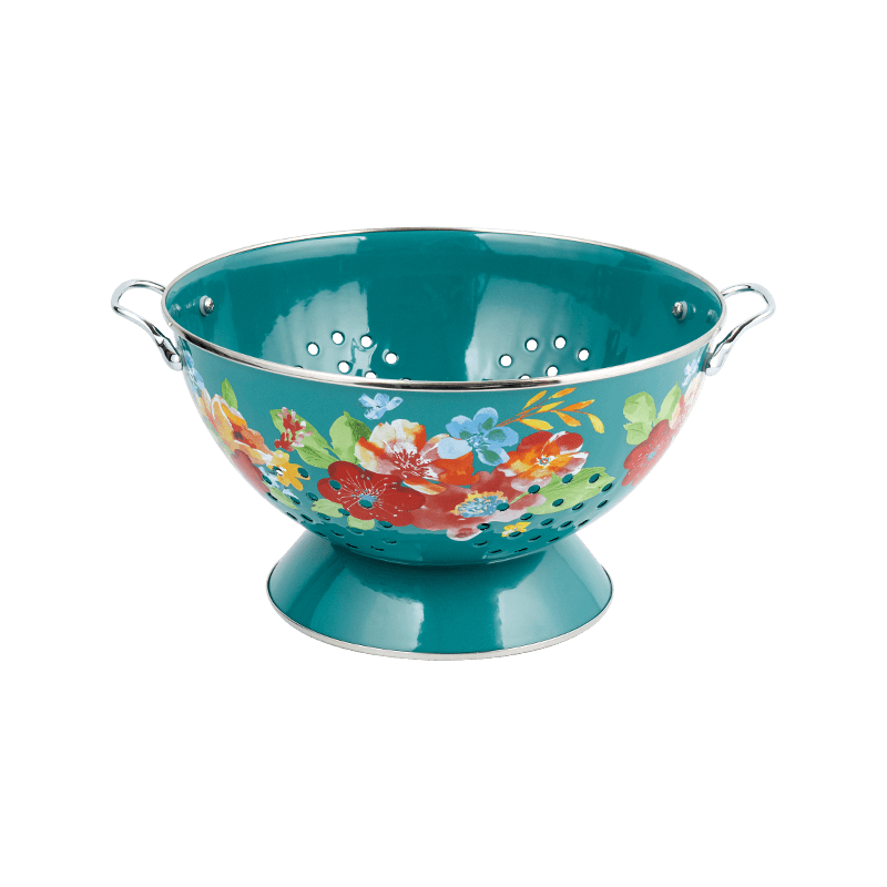 Coș de fructe emailine vintage