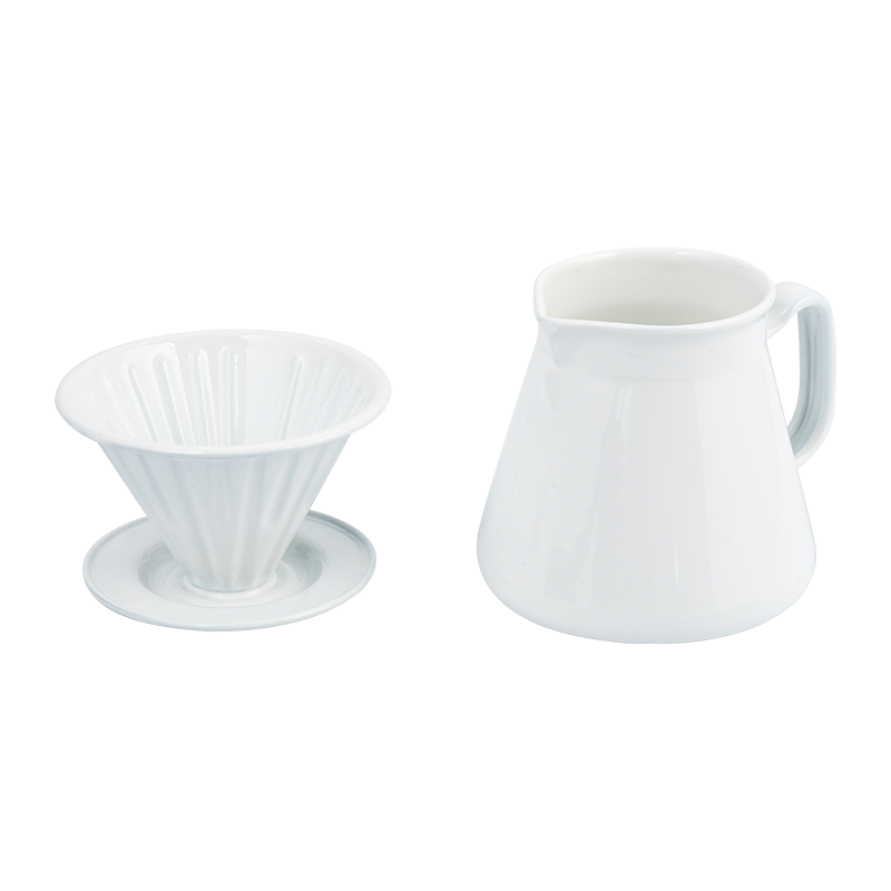 Set de ustensile de cafea email