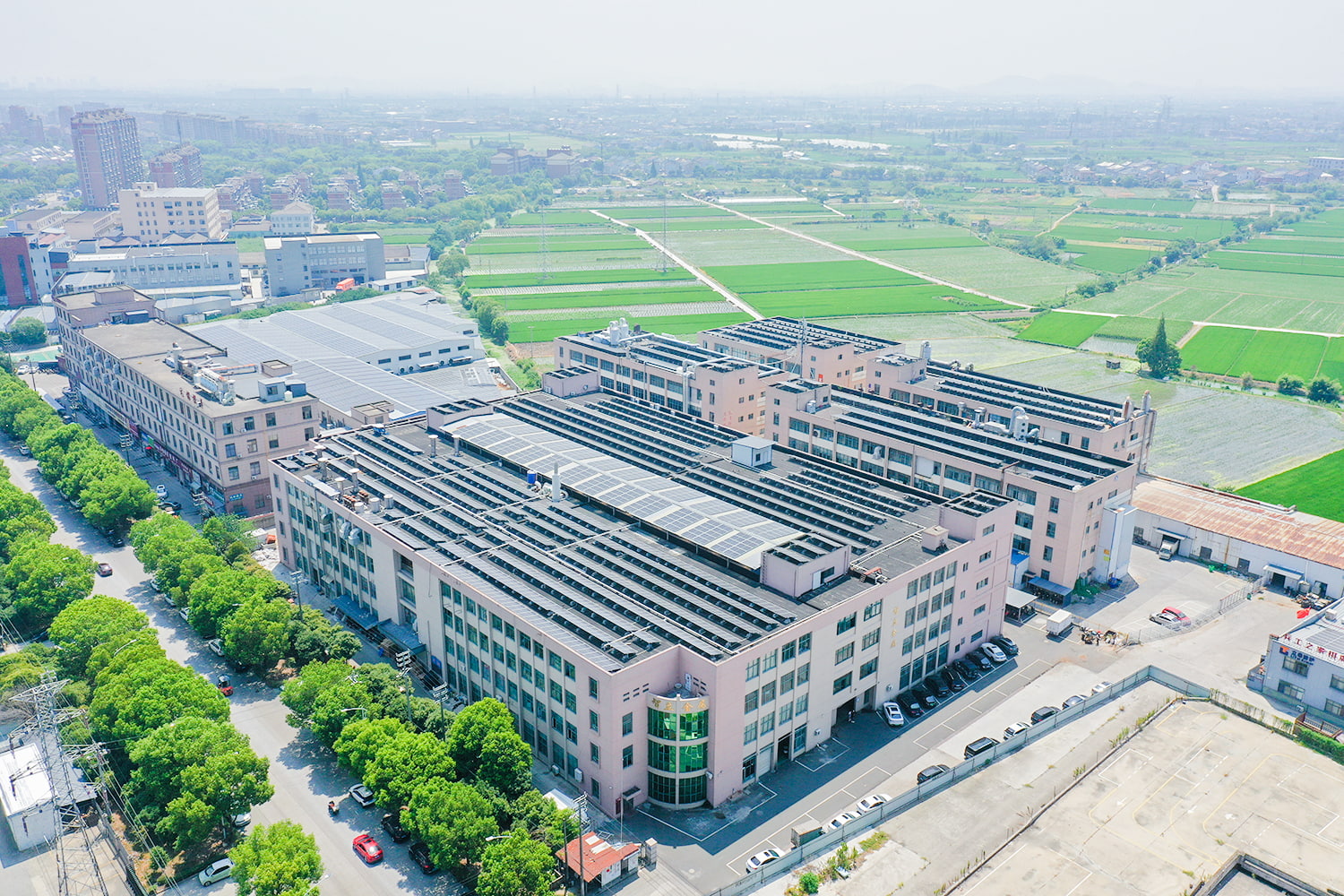 Panoramică din fabrică